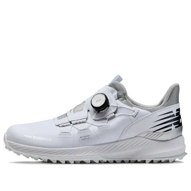 New Balance FuelCell 1001 BOA Golf Shoes 'White Silver Black' UGH1001W sold by KicksCrew
