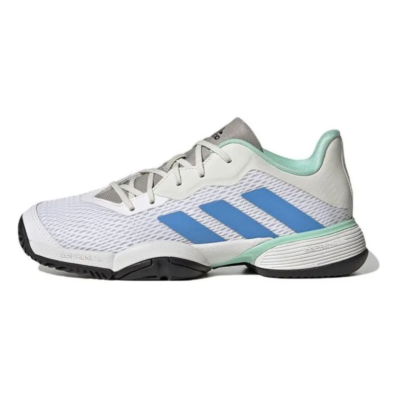 (GS) Adidas Barricade Tennis Shoes 'White Pulse Blue' GY4017 sold by KicksCrew
