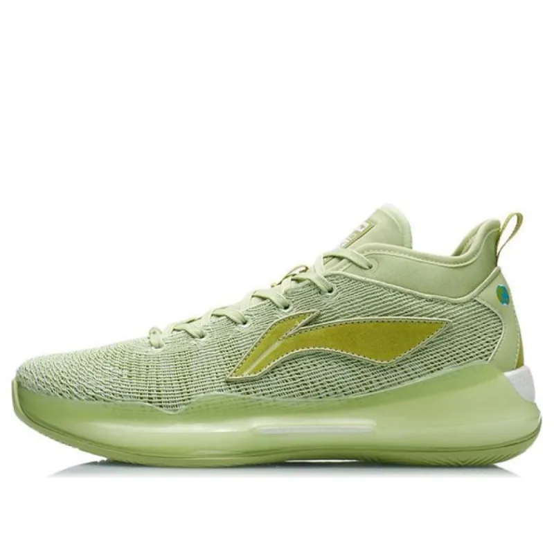 Li-Ning Yushuai XIII Premium Low Basketball Shoes 'Green' ABAQ013-14 sold by KicksCrew