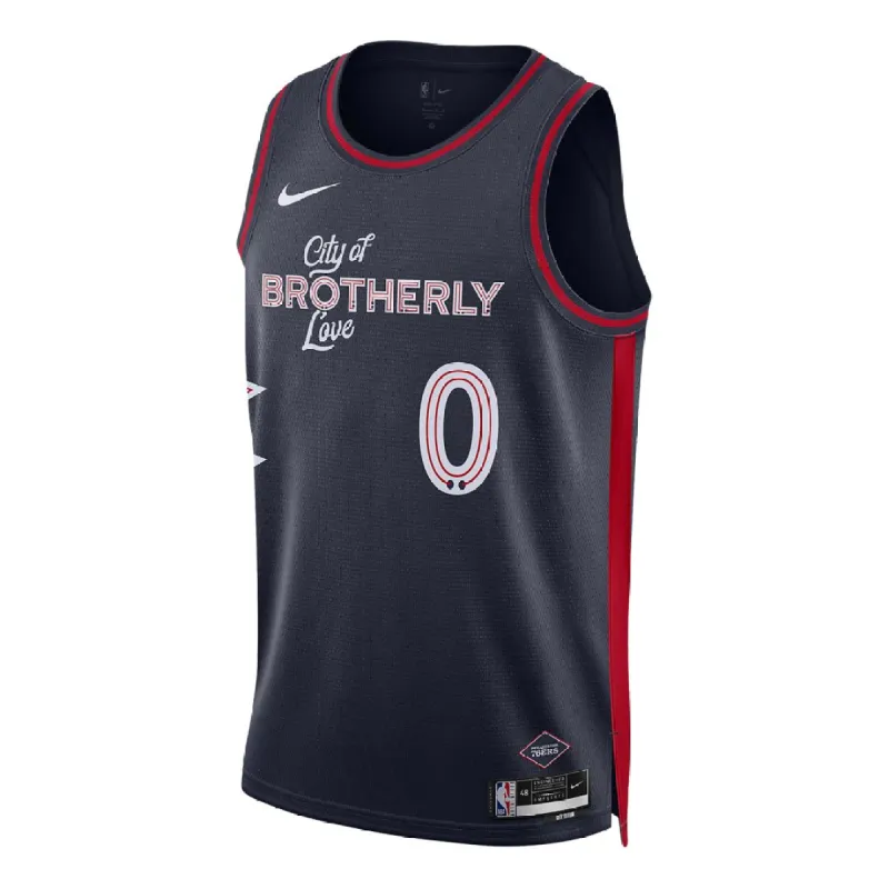 Nike Dri-FIT NBA Swingman Jersey 2023/24 City Edition 'Philadelphia 76ers Tyrese Maxey' DX8515-421 sold by KicksCrew