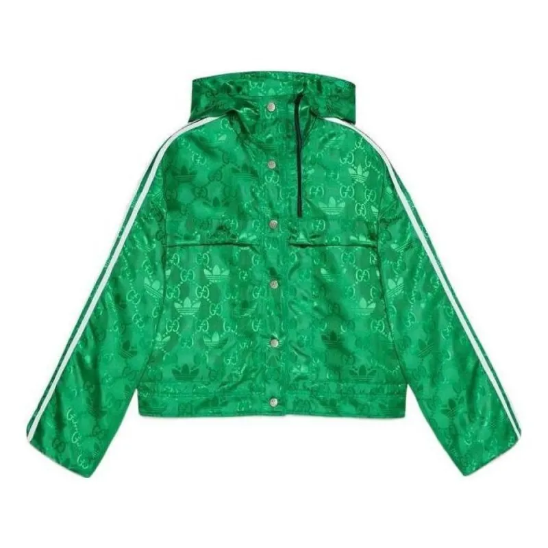 Gucci x adidas Bomber Jacket 'Green' 697438-ZAJFW-3778 sold by KicksCrew