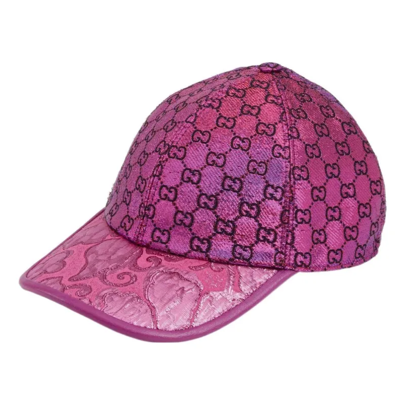 WMNS) Gucci Jumbo GG Baseball Hat 'Black' 7275624HAVS1060