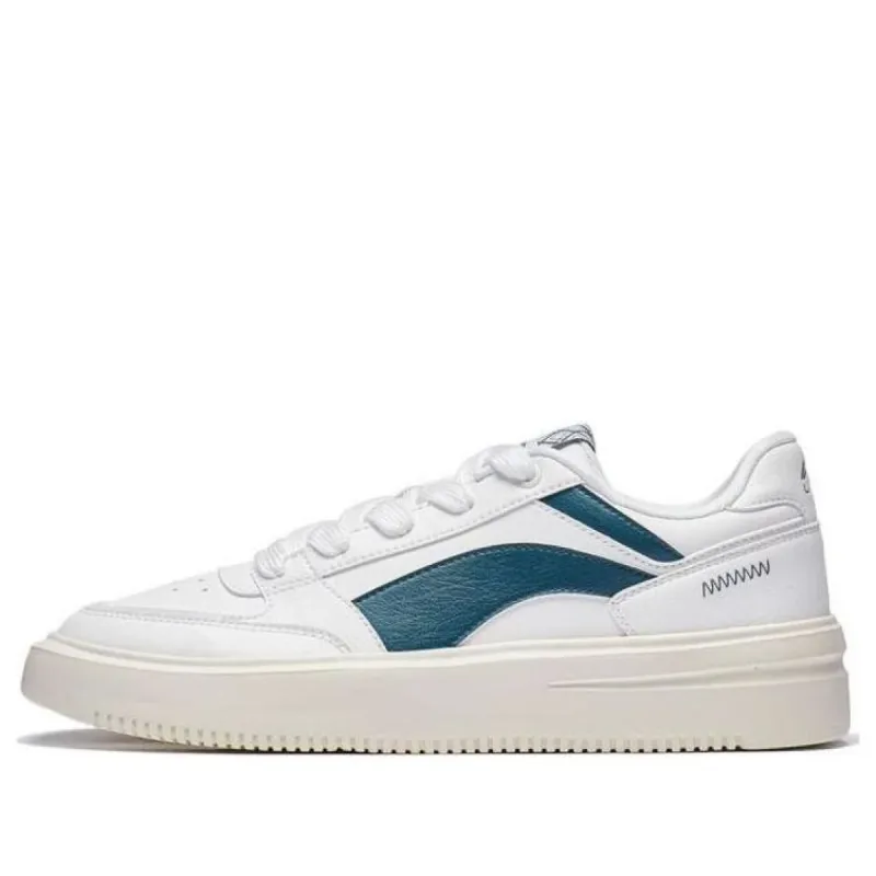 Li-Ning Casual Lifestyle Skate Shoes 'White Blue' AGCT139-2 sold by KicksCrew