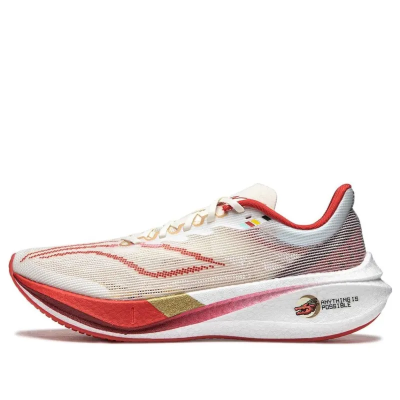(WMNS) Li-Ning Feidian 3 Challenger Year Of Dragon 'Red White' ARMT038-25 sold by KicksCrew