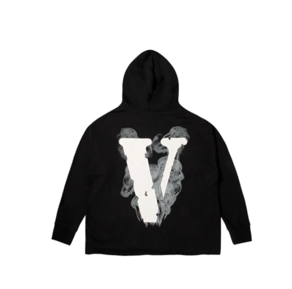 VLONE Smoke Demon Angel Hoodie 'Black White' VLHD20001