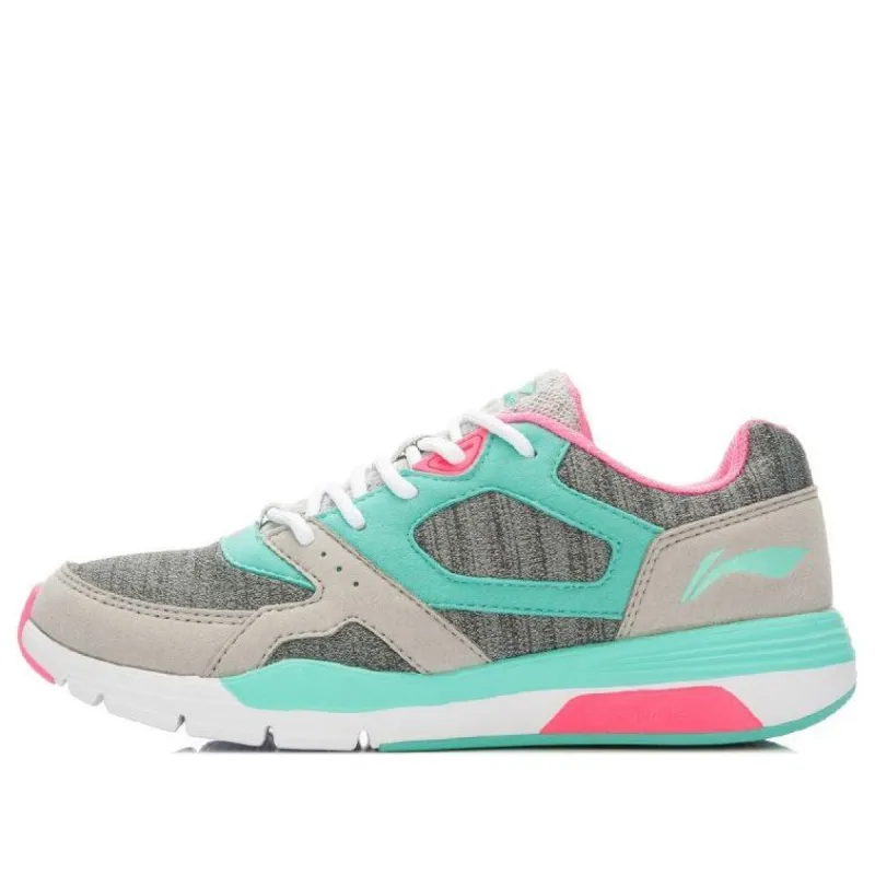 (WMNS) Li-Ning Retro-Walker 'Grey Pink Green' ACGK048-2 sold by KicksCrew