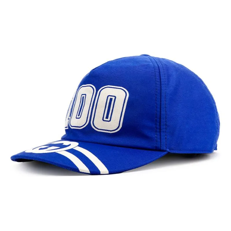 Gucci 100 Baseball Velcro Strap Cap 'Blue' 6730814HAKR4368 sold by KicksCrew