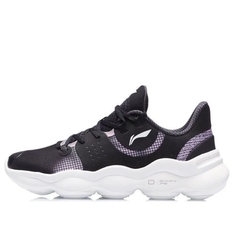 (WMNS) Li-Ning Soft Bubble 'Black Pink' ARHR014-1 sold by KicksCrew