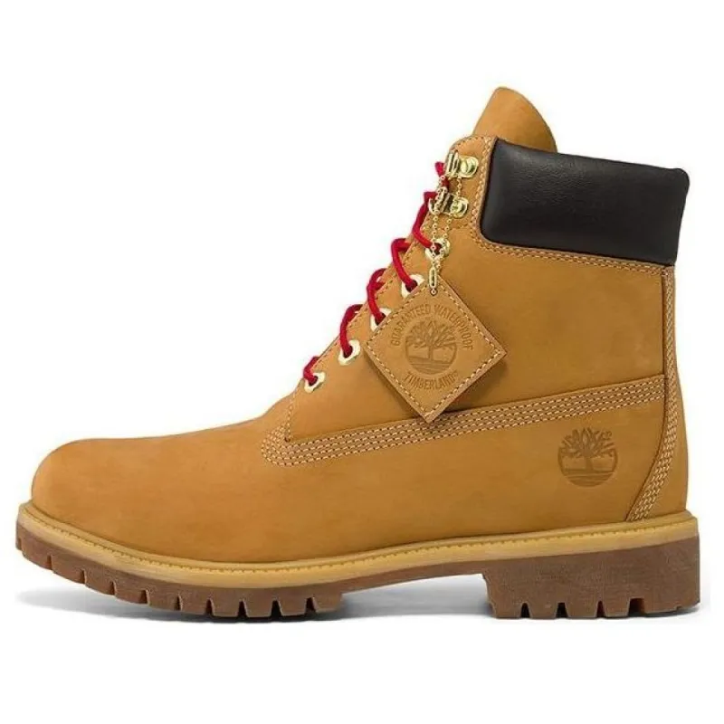 Timberland 6 Inch Waterproof Premium Boots 'Wheat Red' A2GHN231 sold by KicksCrew