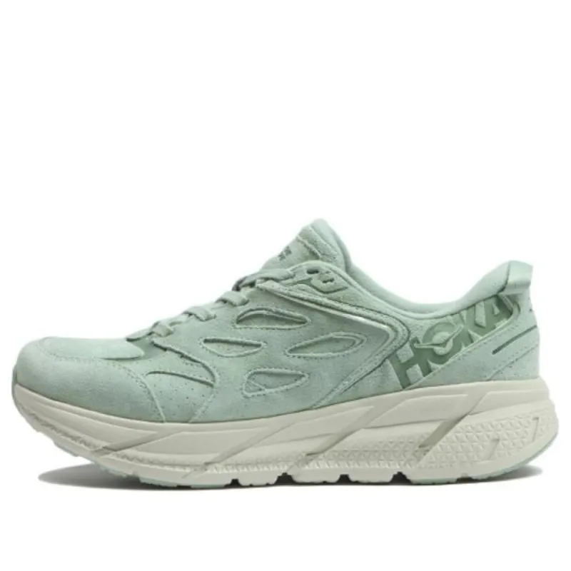 Hoka One One Clifton L Suede 'Smoke Green' 1122571-SGCT sold by KicksCrew