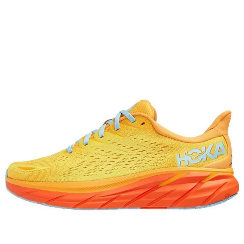 Hoka One One Clifton 8 'Radiant Yellow Maize' 1119393-RYMZ sold by KicksCrew