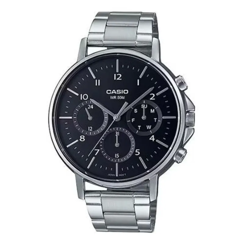 CASIO Analog 'Silver' MTP-E321D-1AV sold by KicksCrew