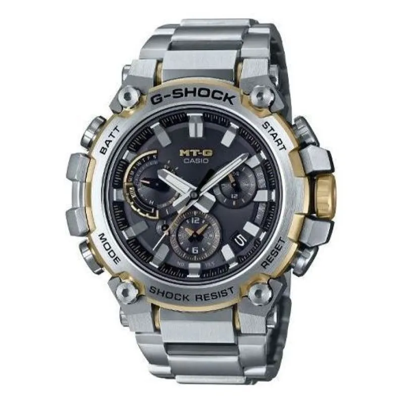 CASIO G-Shock Analog 'Silver Bronze' MTG-B3000D-1A9JF sold by KicksCrew