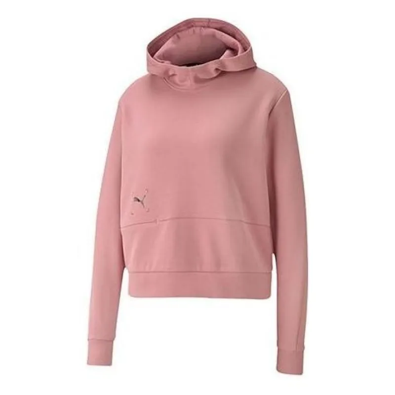 (WMNS) Puma Nu-Tility Hoodie 'Pink Black' 585257-16 sold by KicksCrew