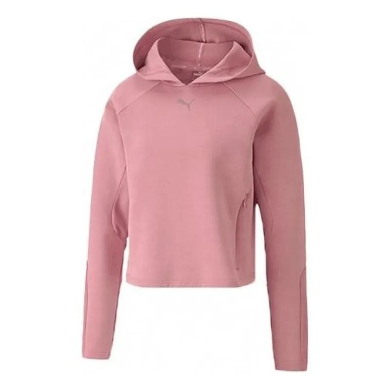 (WMNS) Puma Evostripe Short Hoodie 'Pink' 585233-16 sold by KicksCrew