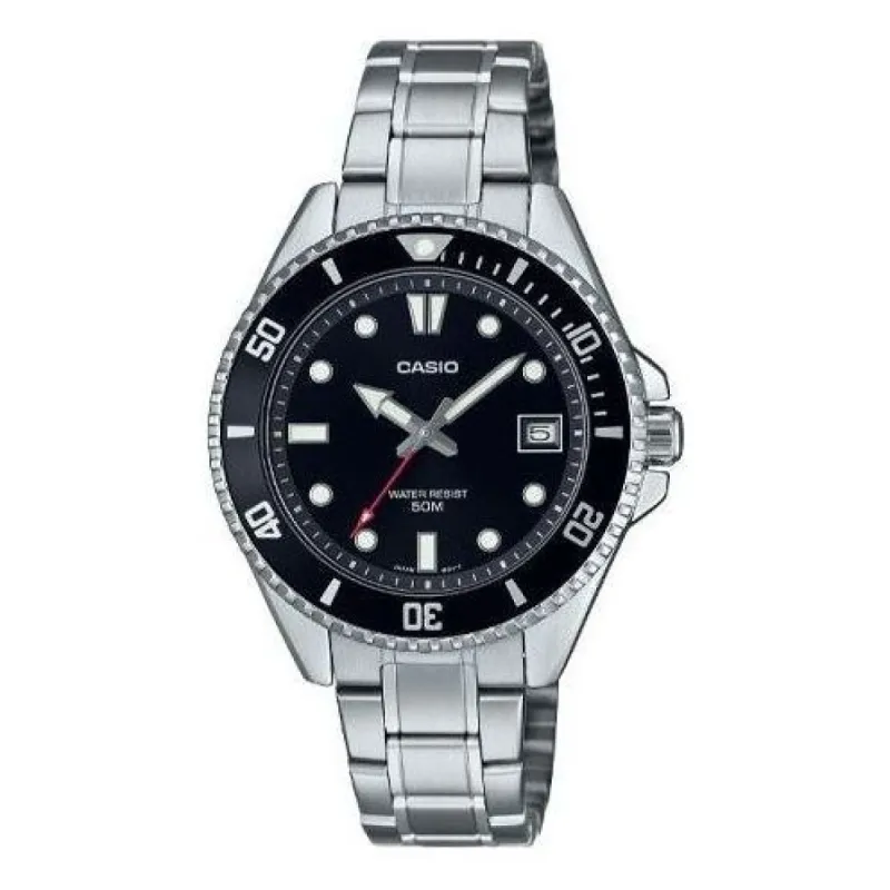 (WMNS) CASIO Analog 'Silver' MDV-10D-1A1V sold by KicksCrew