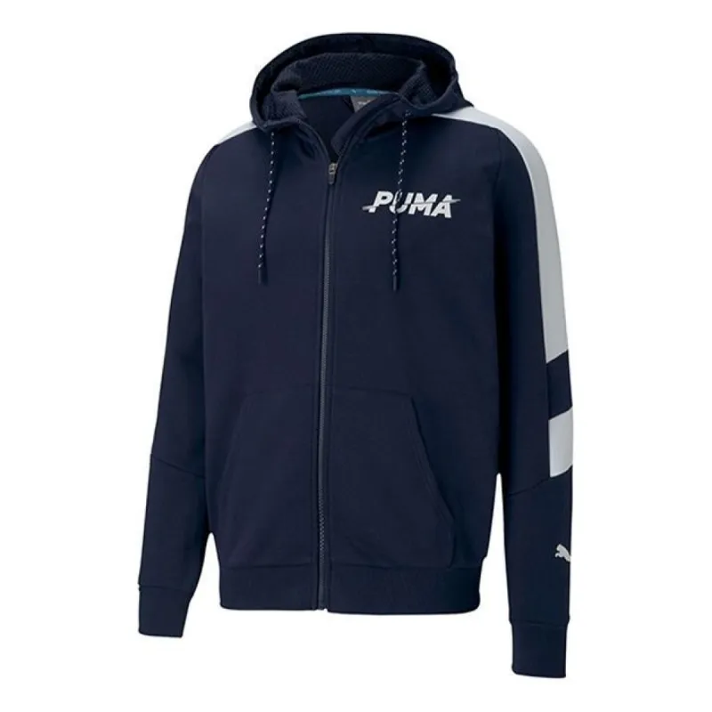 Puma Modern Sports Full-Zip Jacket 'Navy' 585186-06 sold by KicksCrew