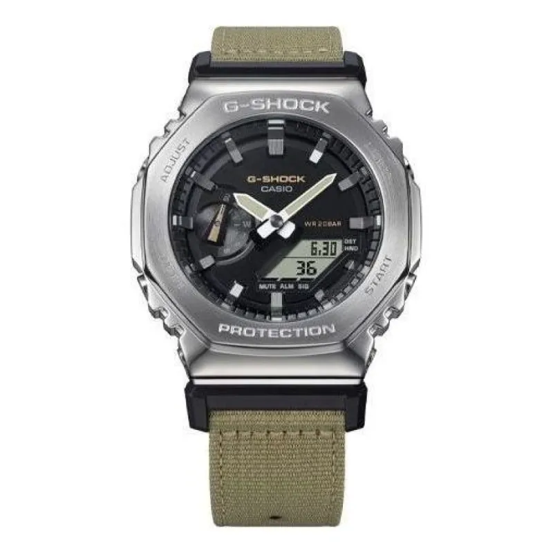 CASIO G-Shock Digital-Analog 'Sand Green' GM-2100C-5APRT sold by KicksCrew