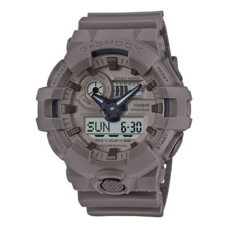 CASIO G-Shock Digital-Analog 'Taupe' GA-700NC-5AJF sold by KicksCrew