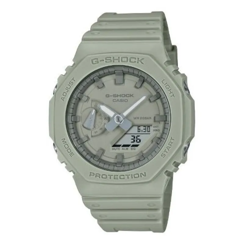 CASIO G-Shock Digital-Analog 'Sand Green' GA-2100NC-3AJF sold by KicksCrew