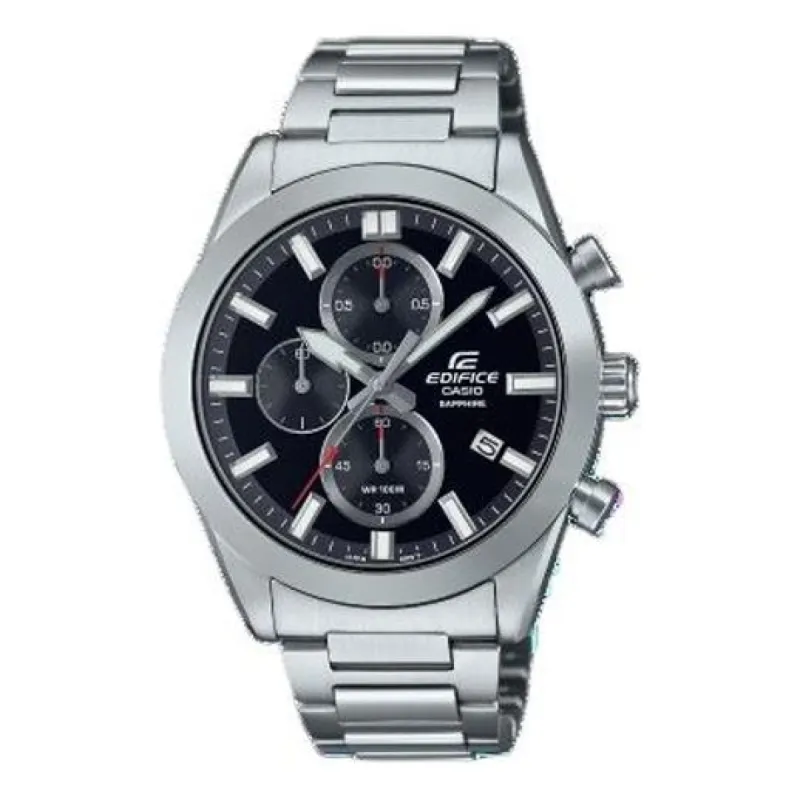 CASIO Digital-Analog 'Silver Black' EFB710D1A sold by KicksCrew