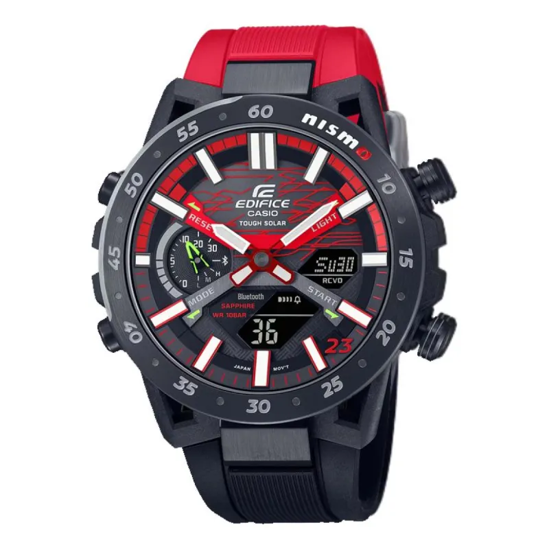 CASIO Digital-Analog 'Red Black Grey' ECB-2000NIS-1A sold by KicksCrew