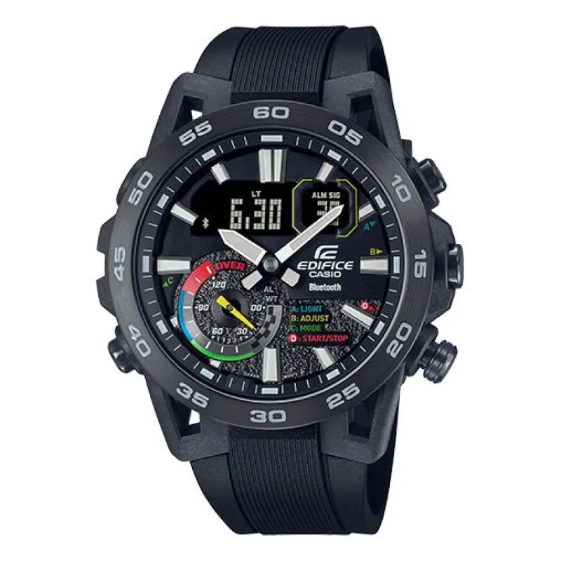 CASIO Digital-Analog 'Black' ECB-40MP-1A sold by KicksCrew