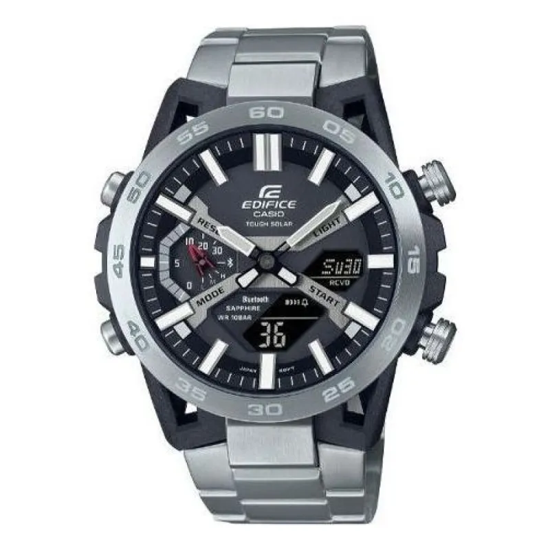 CASIO Digital-Analog 'Silver' ECB-2000YDC-1A sold by KicksCrew
