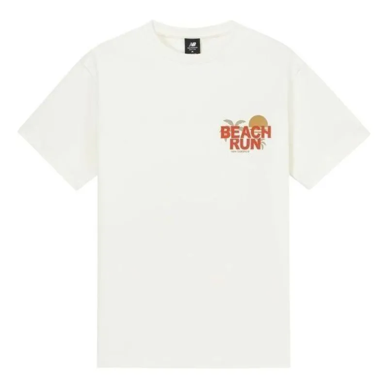 New Balance Classic Lifestyle Tee 'White Orange' AMT32364-CIC sold by KicksCrew