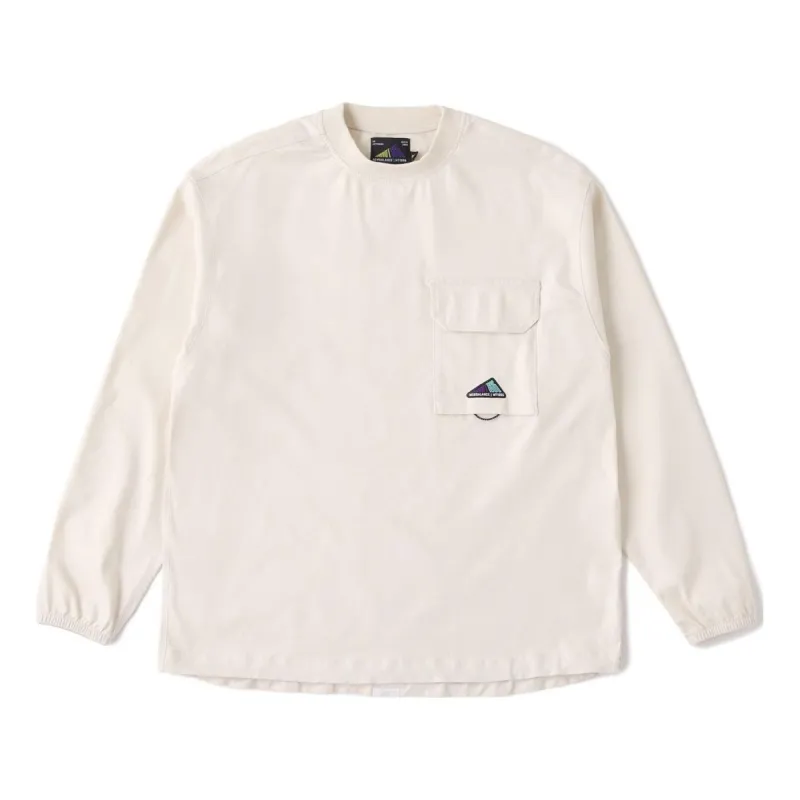 New Balance Logo Print Essential Top 'Cream White' AMT35010-BE sold by KicksCrew