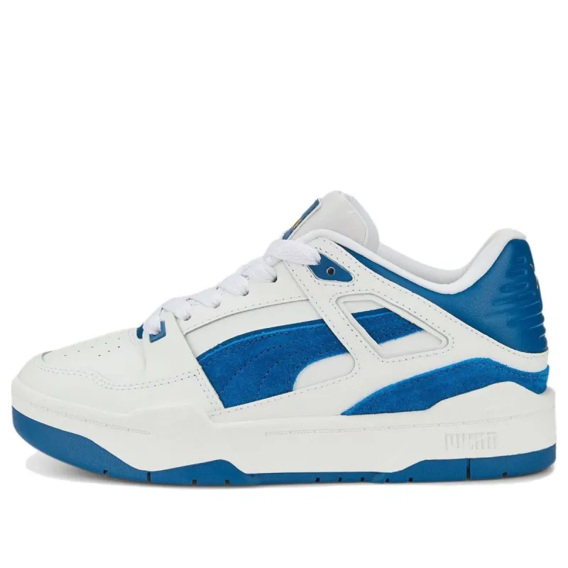 (GS) Puma Slipstream Suede FS 'White Lake Blue' 388683-01 sold by KicksCrew