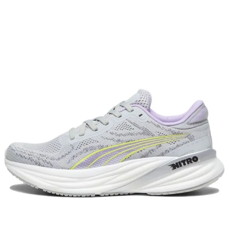 (WMNS) Puma Magnify Nitro 2 'Ash Grey Vivid Violet' 377540-05 sold by KicksCrew