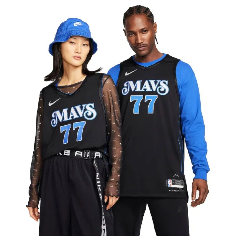 Nike Dri-FIT ADV NBA Authentic Jersey 2023/24 City Edition 'Dallas Mavericks Luka Doncic' DX8756-010 sold by KicksCrew