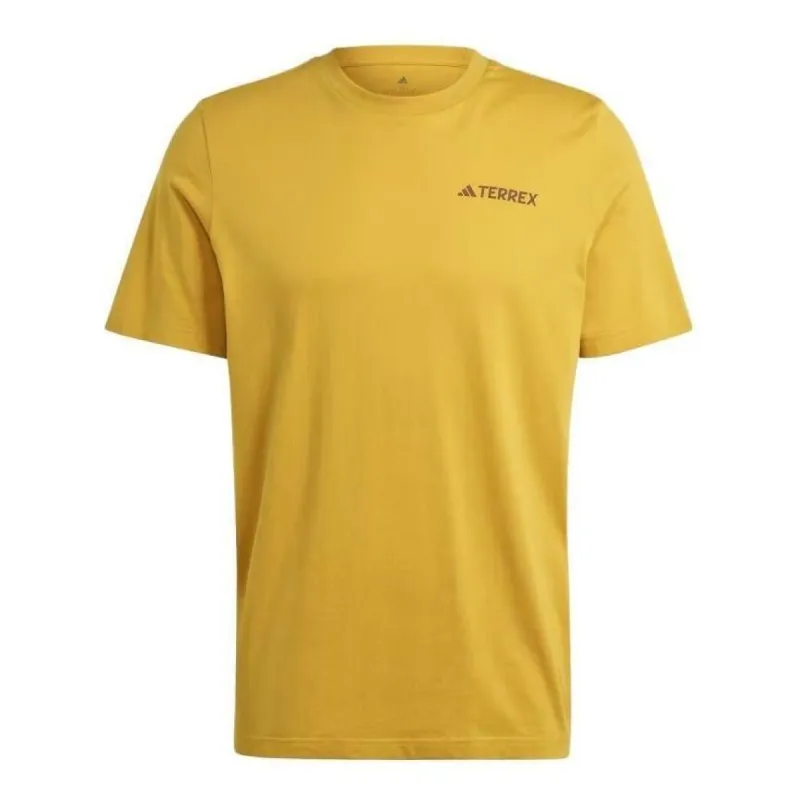 adidas Terrex Graphic MTN 2.0 Tee 'Yellow' IL5066 sold by KicksCrew