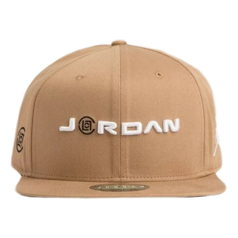Air Jordan x CLOT Pro Cap Snapback 'Tan' AT0305-213 sold by KicksCrew