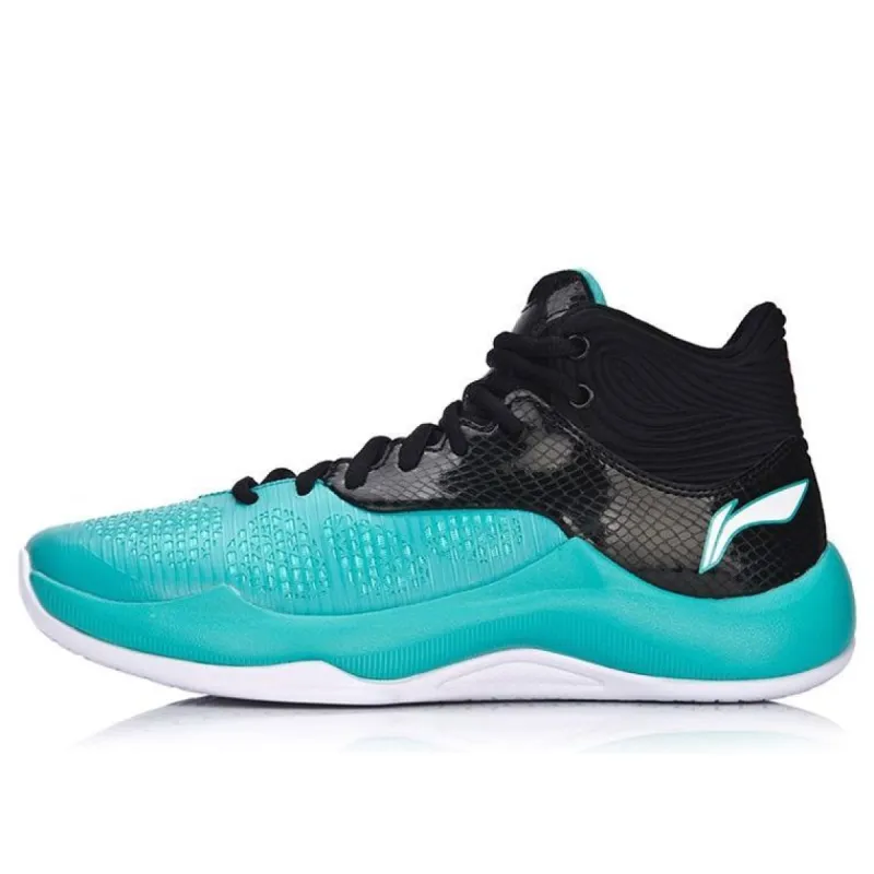 Li-Ning Sonic 5 TD 'Black Blue Green' ABPM005-1 sold by KicksCrew
