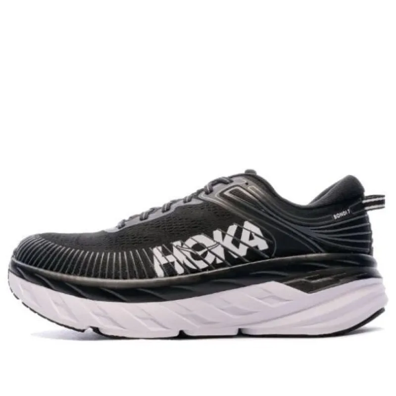 Hoka One One Bondi 7 'Black White' 1110518-BWHT sold by KicksCrew