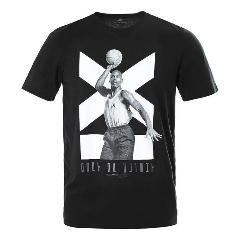 Air Jordan 11 Michael Jordan Jumpman T-Shirt 'Black' 916046-010 sold by KicksCrew