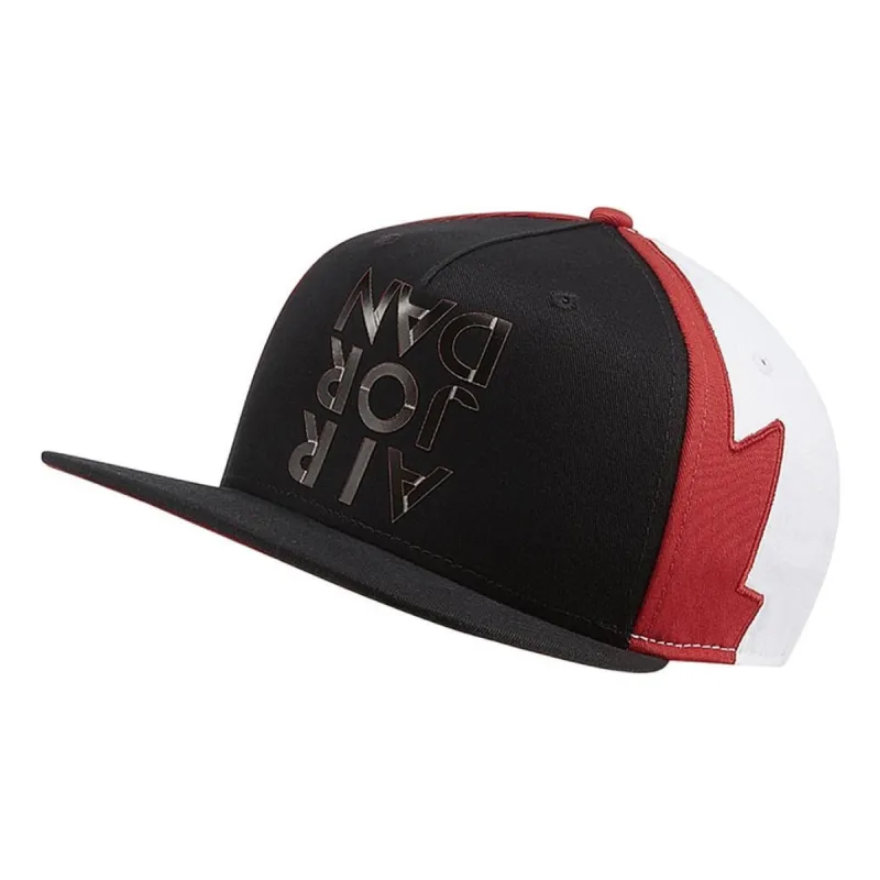 Air Jordan Pro Legacy AJ 5 Snapback 'Black White Red' CU7183-010 sold by KicksCrew