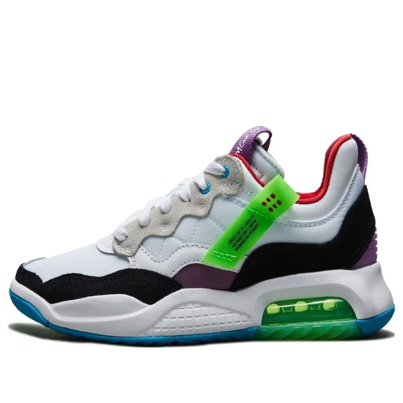 (GS) Air Jordan MA2 'White Green Blue' CW6594-100 sold by KicksCrew