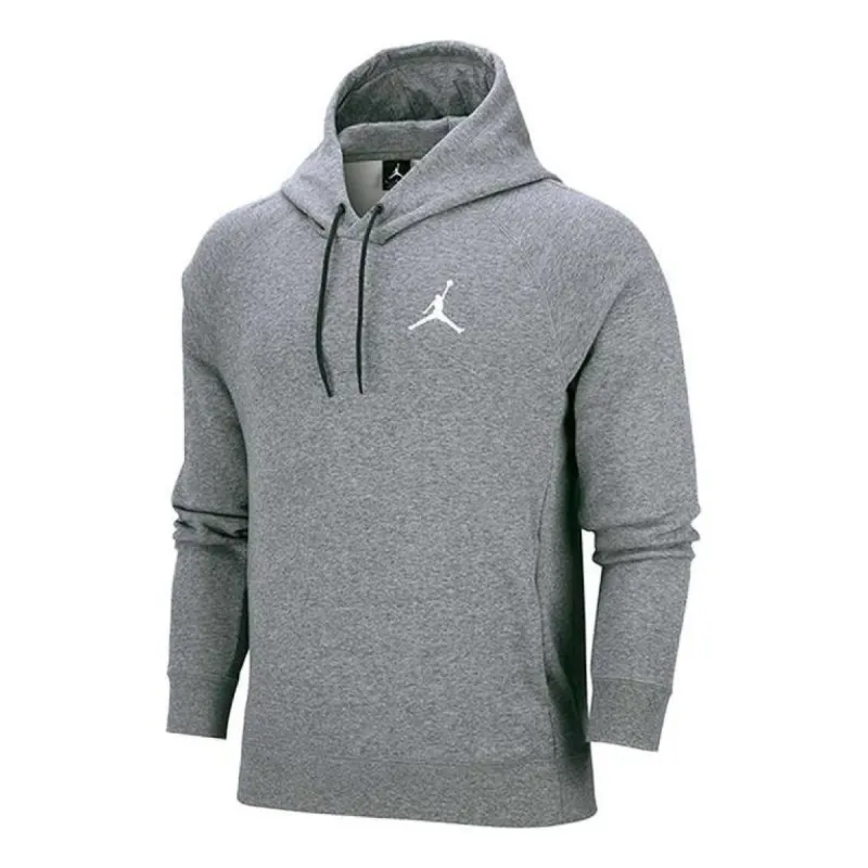 Air Jordan Fleece Hoodie 'Grey' 823067-091 sold by KicksCrew