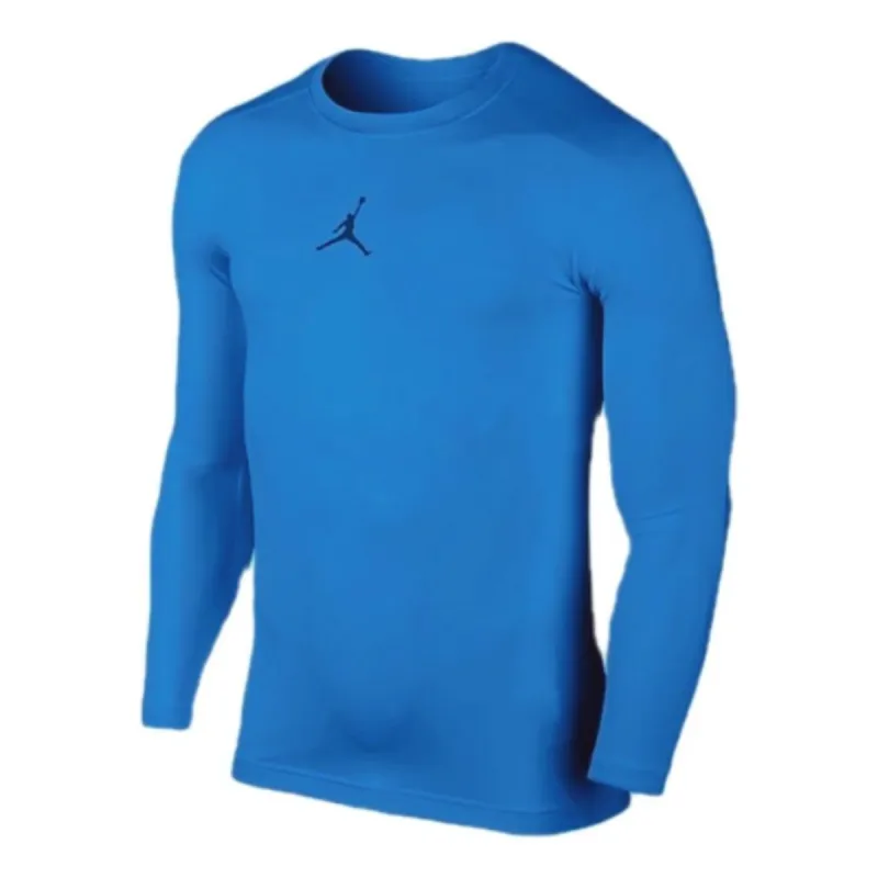 Air Jordan Dri-Fit Long Sleeve T-Shirt 'Blue' 685815-481 sold by KicksCrew