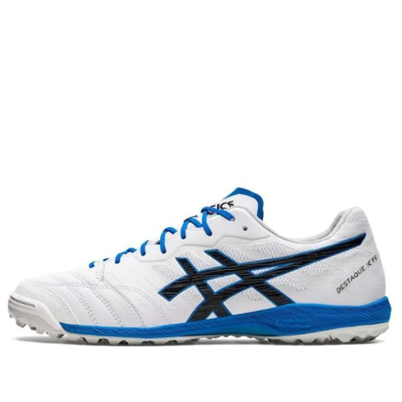 Asics Destaque K FF TF 'White Blue Black'; 1111A218-100 sold by KicksCrew