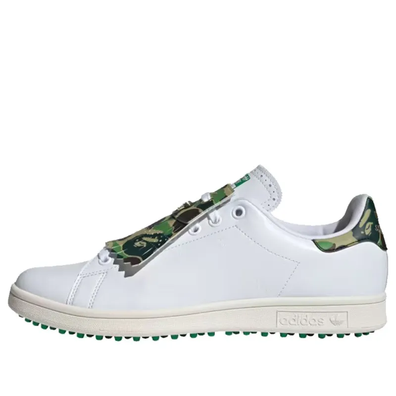 adidas originals x A BATHING APE Stan Smith Golf 'Cloud White Green' IG5916 sold by KicksCrew