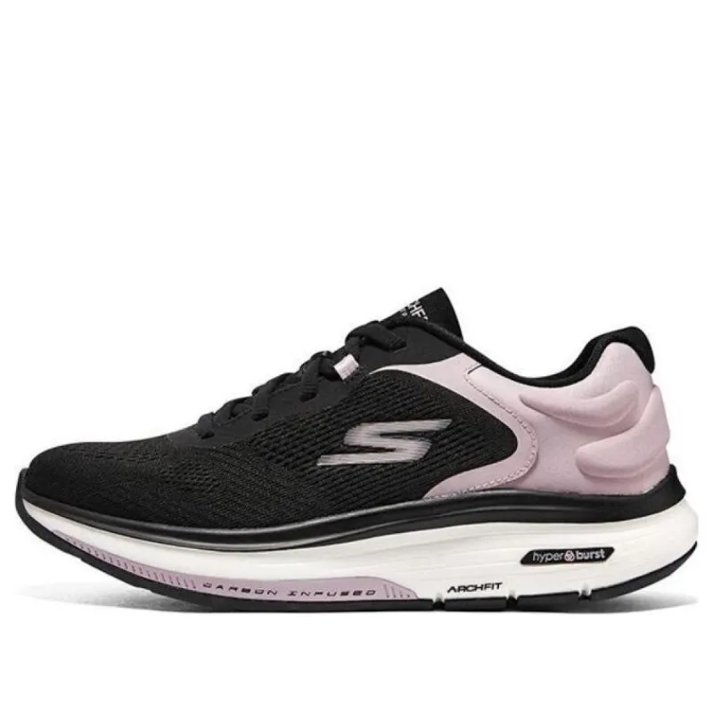 (WMNS) Skechers Go Walk Work Out 'Black Mauve' 124946-BKMV sold by KicksCrew