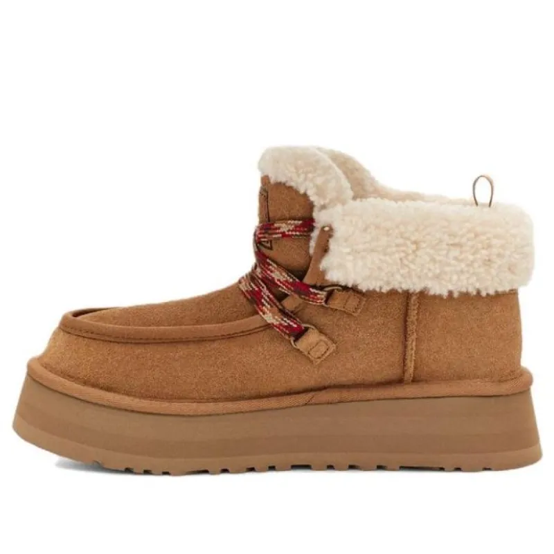 (WMNS) UGG Funkarra Cabin Cuff Boot 'Chestnut' 1143954-CHE sold by KicksCrew
