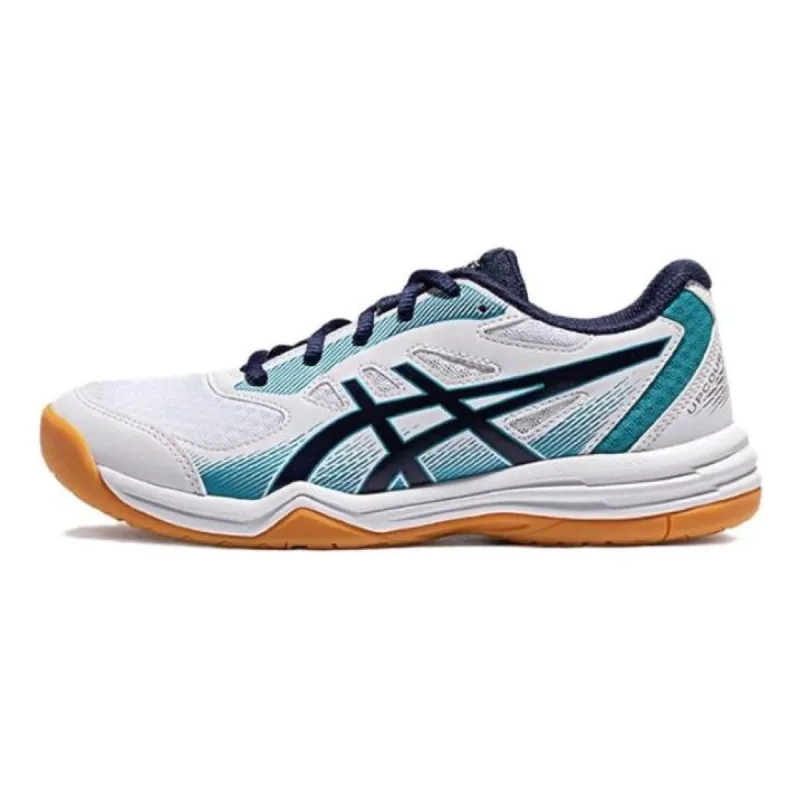 (GS) ASICS Upcourt 5 'White Peacoat Teal' 1074A039-104 sold by KicksCrew