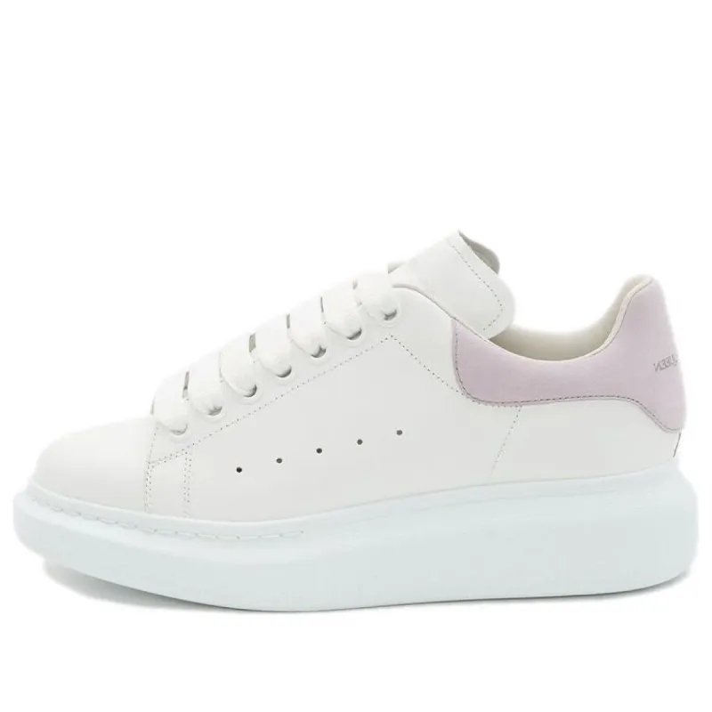 (WMNS) Alexander McQueen Oversized Sneaker 'White Lilac' 553770WHGP79490 sold by KicksCrew