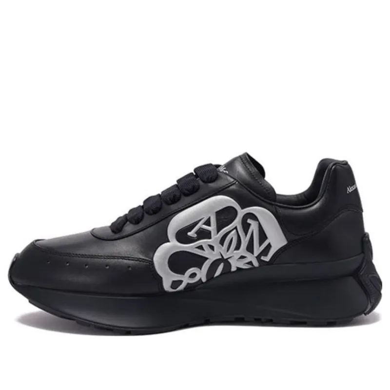 Alexander McQueen Sprint Runner 'Navy Silver White' 727377WIC9I4587 sold by KicksCrew