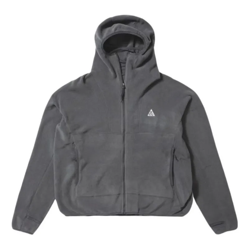 Nike Acg Wolf Tree Fleece Hoodie 'Smoke Grey' DN3916-070 sold by KicksCrew